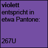 viloett - Pantone 267U